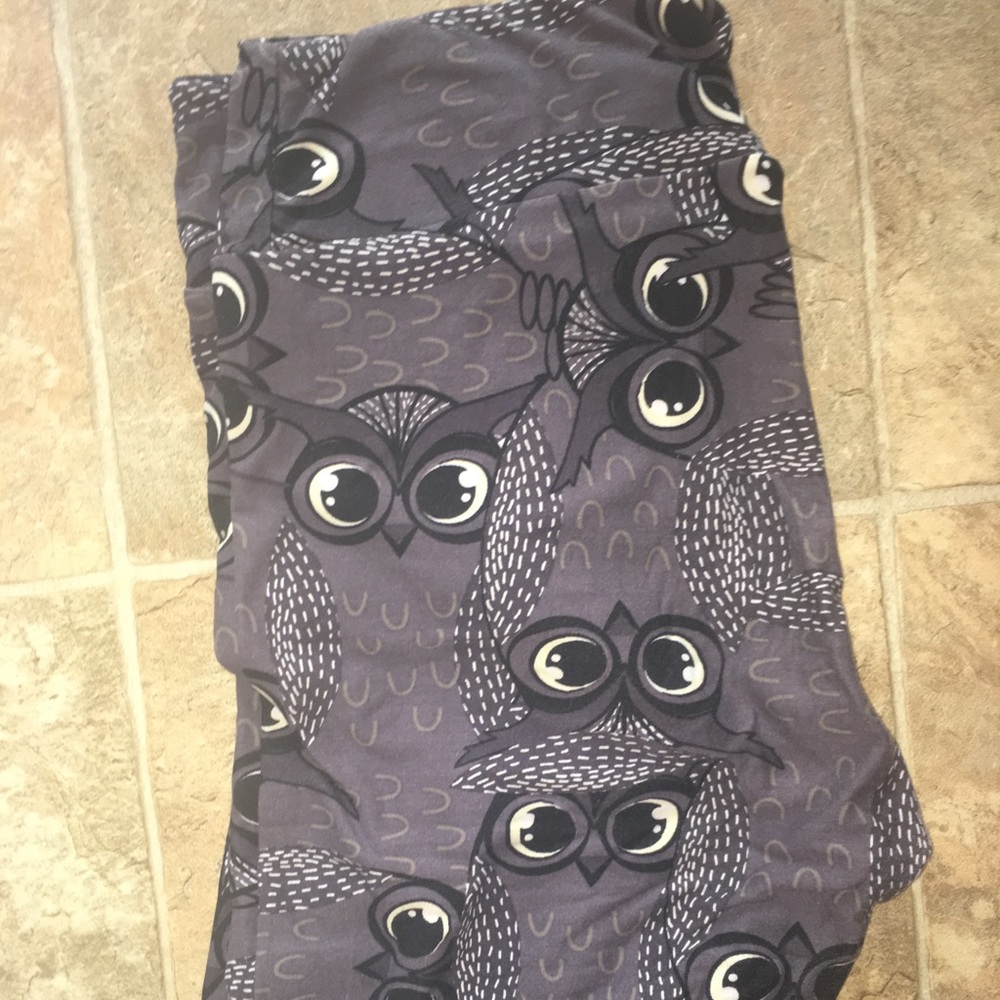 Lularoe Vintage HTF Unicorn Owl Leggings